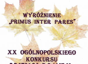 Sukces naszej uczennicy w XX Ogólnopolskim Konkursie ARSENAŁ PAMIĘCI